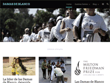 Tablet Screenshot of damasdeblanco.org