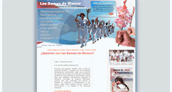 Desktop Screenshot of damasdeblanco.com